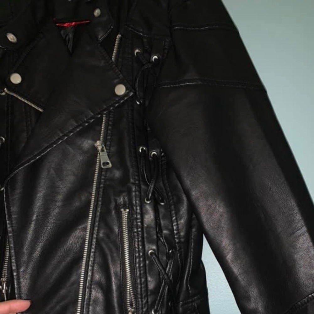 Leather jacket